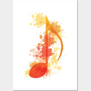 Music Note Posters and Art